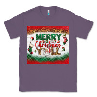 Lavender merry christmas y'all tumbler Classic Tee - BundleAndBundleShop