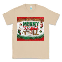 Mushroom merry christmas y'all tumbler Classic Tee - BundleAndBundleShop