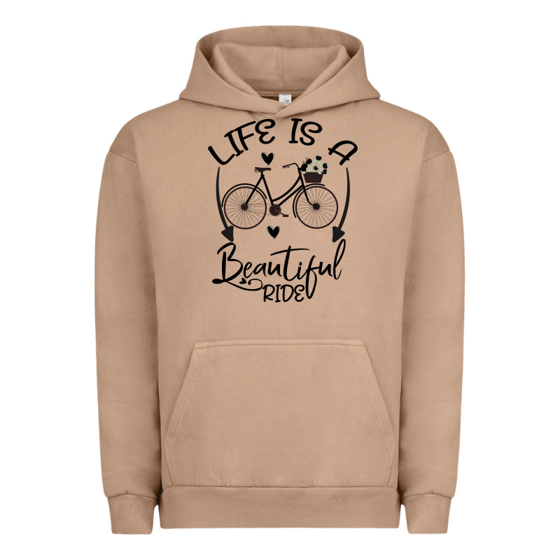 Life Is A Beautiful Ride Urban Hoodie by Bettercallsaul | Teevron