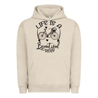 Pigment French Oak Life is a beautiful ride Urban Hoodie - Bettercallsaul