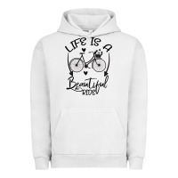 Pigment Lunar Rock Life is a beautiful ride Urban Hoodie - Bettercallsaul