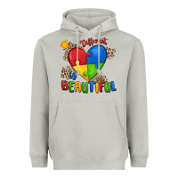 Moon Dust different is beautiful autism Heavyweight Hoodie - MaliasSmallBusiness
