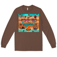 Chestnut camp fire squad Long Sleeve Tee - JahusDesignShop