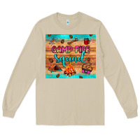 Mushroom camp fire squad Long Sleeve Tee - JahusDesignShop