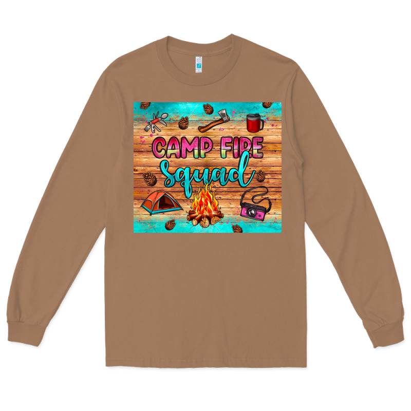 Camp Fire Squad Long Sleeve Tee by JahusDesignShop | Teevron