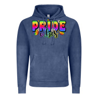 Vintage Denim pride vibes Vintage Hoodie - Zillion Design Studio