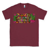 Burgundy hispanic heritage libbey cup Classic Tee - BundleAndBundleShop