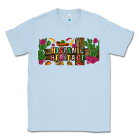 Dusty Blue hispanic heritage libbey cup Classic Tee - BundleAndBundleShop