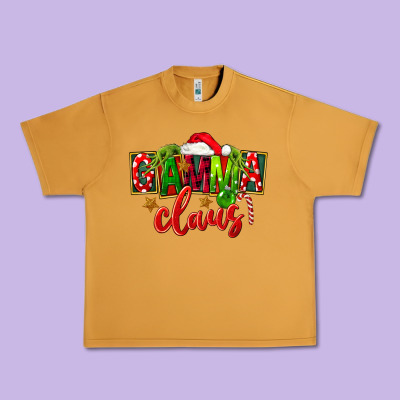 Christmas Gamma Claus Urban Heavy Tee Designed By Fadigitalartstudio