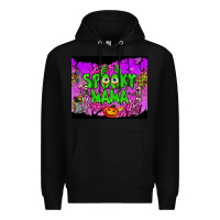 Black spooky mama tumbler Premium Hoodie - BundleAndBundleShop
