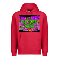 Cardinal spooky mama tumbler Premium Hoodie - BundleAndBundleShop