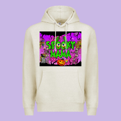 Spooky Mama Tumbler Premium Hoodie Designed By Bundleandbundleshop