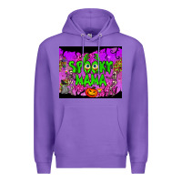 Purple spooky mama tumbler Premium Hoodie - BundleAndBundleShop