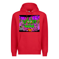 Red spooky mama tumbler Premium Hoodie - BundleAndBundleShop