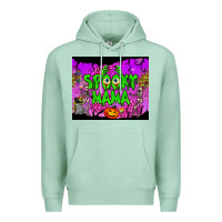 Seafoam spooky mama tumbler Premium Hoodie - BundleAndBundleShop