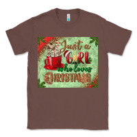 Chestnut just a girl who loves christmas mousepad Classic Tee - BundleAndBundleShop