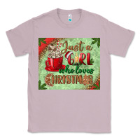 Lilac just a girl who loves christmas mousepad Classic Tee - BundleAndBundleShop