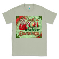 Matcha just a girl who loves christmas mousepad Classic Tee - BundleAndBundleShop