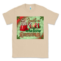 Just A Girl Who Loves Christmas Mousepad Classic Tee | Teevron