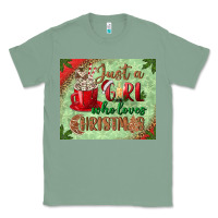 Sage just a girl who loves christmas mousepad Classic Tee - BundleAndBundleShop