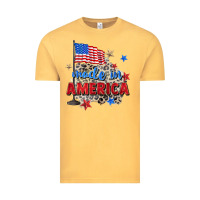 Vintage Mustard made in america Vintage Tee - Zillion Design Studio
