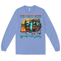 Colony Blue the best days are spent camping Long Sleeve Tee - JahusDesignShop