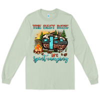 Matcha the best days are spent camping Long Sleeve Tee - JahusDesignShop