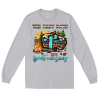 Moon Dust the best days are spent camping Long Sleeve Tee - JahusDesignShop
