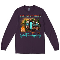 Plum the best days are spent camping Long Sleeve Tee - JahusDesignShop
