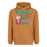 Meerkat sorry my iced coffee made me latte Heavyweight Hoodie - MaliasSmallBusiness