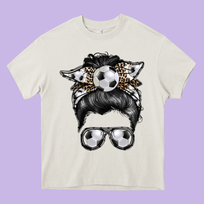 Soccer Mom Heavy Core Tee Designed By Racoondesign