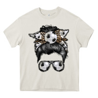 Cream soccer mom Heavy Core Tee - RacoonDesign