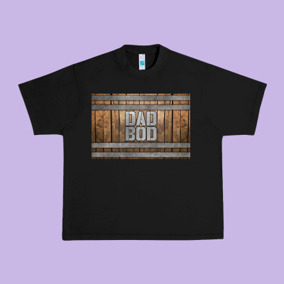 Dad Bod Whiskey Barrel Skinny Metal Can Holder Urban Heavy Tee Designed By Hra Design Shop