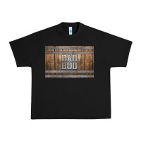 Black dad bod whiskey barrel skinny metal can holder Urban Heavy Tee - HRA Design Shop