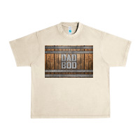 Sandshell dad bod whiskey barrel skinny metal can holder Urban Heavy Tee - HRA Design Shop