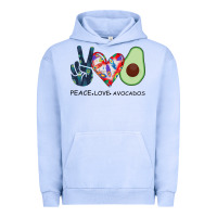 Pigment Grape Ice PEACE LOVE AVOCADOS Urban Hoodie - Bettercallsaul