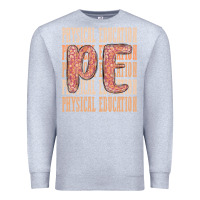 Heather Grey physical education Premium Sweatshirt - MaliasSmallBusiness