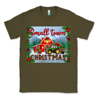 Army Green small town christmas mousepad Classic Tee - BundleAndBundleShop