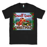 Black small town christmas mousepad Classic Tee - BundleAndBundleShop