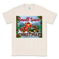 Natural small town christmas mousepad Classic Tee - BundleAndBundleShop
