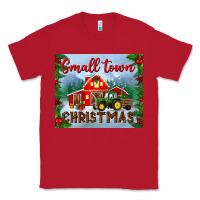 Red small town christmas mousepad Classic Tee - BundleAndBundleShop