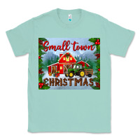 Seafoam small town christmas mousepad Classic Tee - BundleAndBundleShop