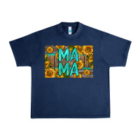 Navy mama whiskey barrel skinny metal can holder Urban Heavy Tee - HRA Design Shop