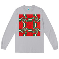 Moon Dust retro christmas seamless pattern Long Sleeve Tee - BundleAndBundleShop