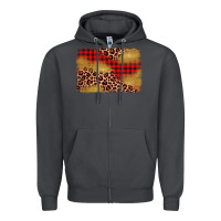 Smoke christmas leopard glitter background Zipper Hoodie - AdoDesignShop