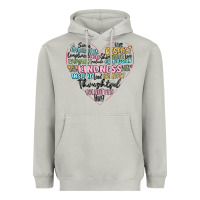 Moon Dust kindness heart Heavyweight Hoodie - MaliasSmallBusiness