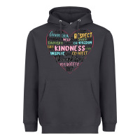 Smoke kindness heart Heavyweight Hoodie - MaliasSmallBusiness