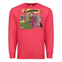 Cardinal obsessive cup disorder mardi gras Premium Sweatshirt - MaliasSmallBusiness
