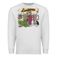 Oatmeal Heather obsessive cup disorder mardi gras Premium Sweatshirt - MaliasSmallBusiness