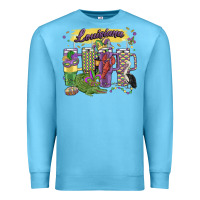 Ocean Blue obsessive cup disorder mardi gras Premium Sweatshirt - MaliasSmallBusiness